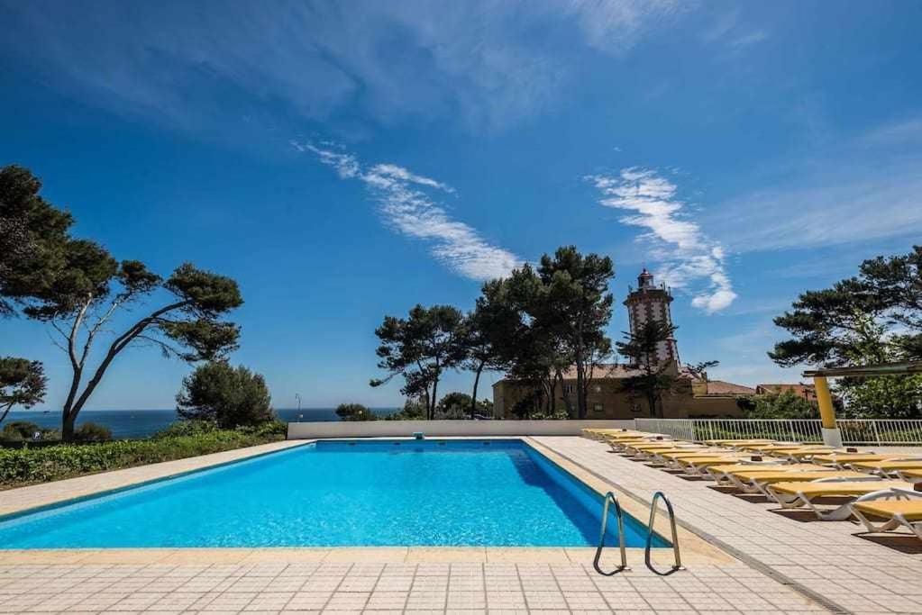 Unique Beach Villa With Ocean View Pool Tennis Cascais Exterior foto